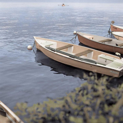 Mediterranean #3 Gold Ornate Wood Framed Art Print with Double Matting by Blaustein, Alan