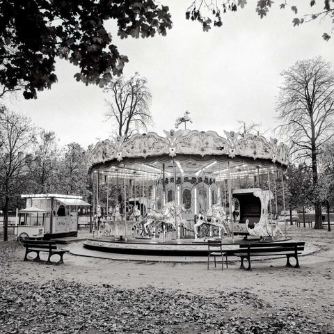 Paris - 32 Black Modern Wood Framed Art Print by Blaustein, Alan