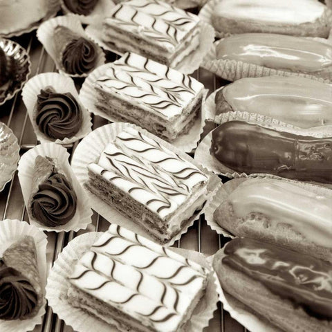 Marketplace - 29 Black Modern Wood Framed Art Print by Blaustein, Alan