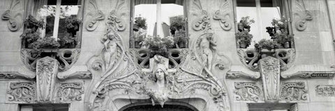 Art Dec Maison - 1 White Modern Wood Framed Art Print with Double Matting by Blaustein, Alan