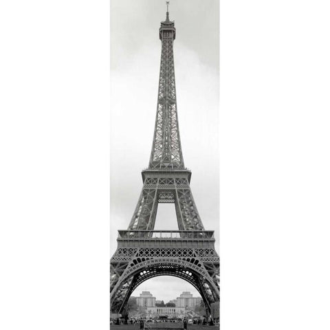 Tour Eiffel - 10 Black Modern Wood Framed Art Print with Double Matting by Blaustein, Alan