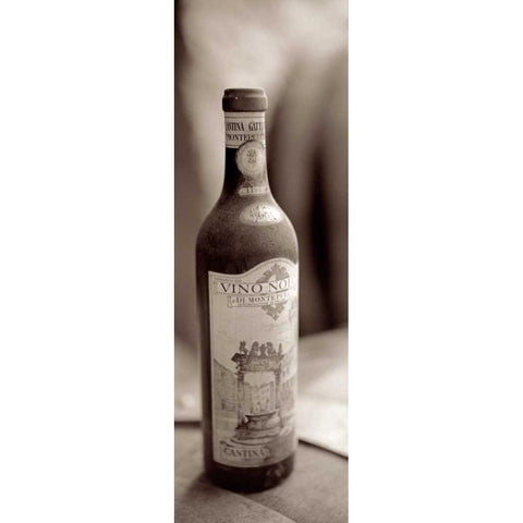 Wine - 9 White Modern Wood Framed Art Print by Blaustein, Alan