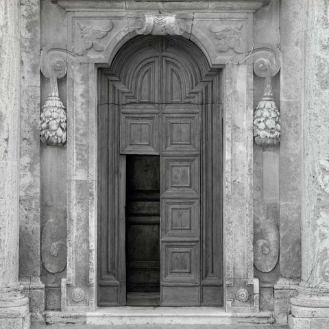 Tuscany - 7 Gold Ornate Wood Framed Art Print with Double Matting by Blaustein, Alan