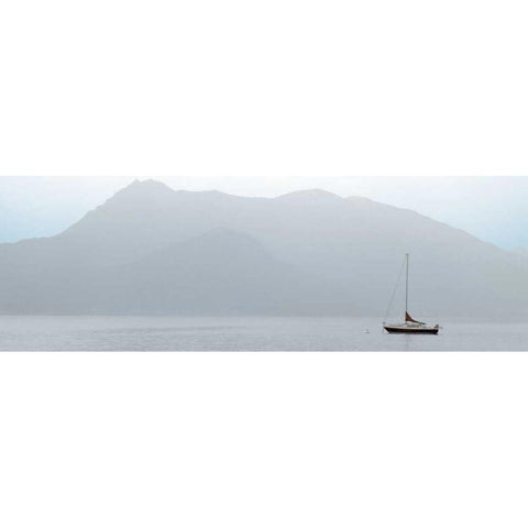 Lago Vista - 27 Black Modern Wood Framed Art Print with Double Matting by Blaustein, Alan