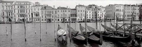 Venice By Day Black Ornate Wood Framed Art Print with Double Matting by Blaustein, Alan