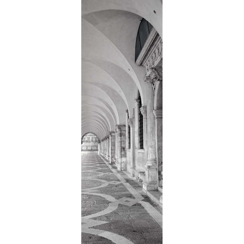 Venezia - 8 Black Modern Wood Framed Art Print by Blaustein, Alan