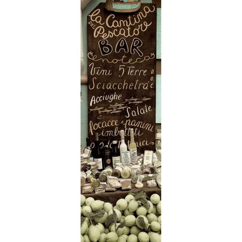 Marketplace - 44 White Modern Wood Framed Art Print by Blaustein, Alan