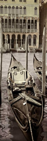 Venezia - 16 White Modern Wood Framed Art Print with Double Matting by Blaustein, Alan