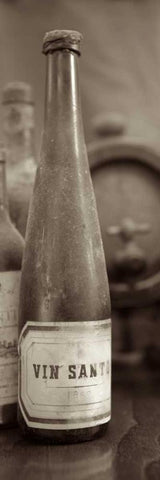 Enoteca Cortona - 4 Black Ornate Wood Framed Art Print with Double Matting by Blaustein, Alan