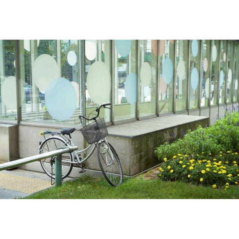 Japan Bicycle - 3 White Modern Wood Framed Art Print by Blaustein, Alan