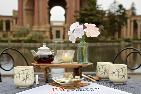 Dream Cafe Palace Of Fine Art - 27 Black Ornate Wood Framed Art Print with Double Matting by Blaustein, Alan