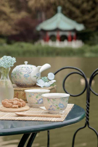 Dream Cafe Stow Lake - 50 White Modern Wood Framed Art Print with Double Matting by Blaustein, Alan