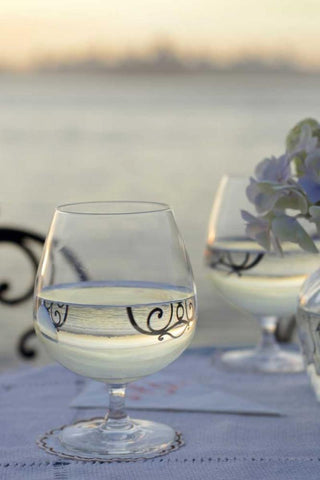 Dream Cafe Golden Gate Bridge - 81 White Modern Wood Framed Art Print with Double Matting by Blaustein, Alan