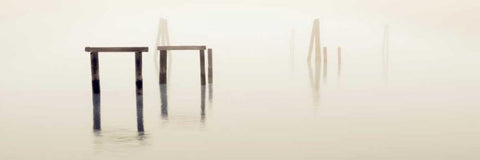 CaptainÃ¢â‚¬â„¢s Cove - 1 Black Ornate Wood Framed Art Print with Double Matting by Blaustein, Alan