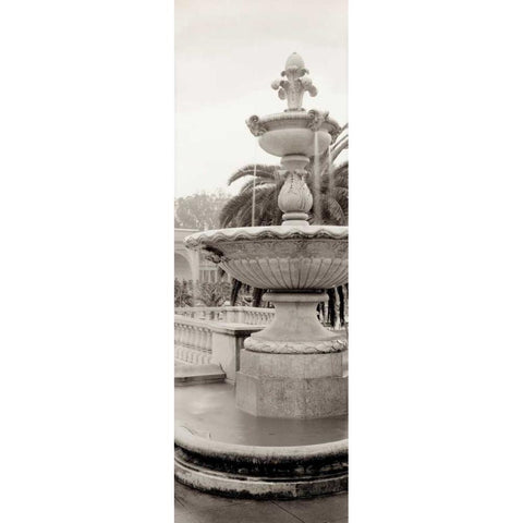 Golden Gate Park Pano - 1 Black Modern Wood Framed Art Print with Double Matting by Blaustein, Alan