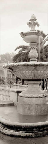 Golden Gate Park Pano - 1 Black Ornate Wood Framed Art Print with Double Matting by Blaustein, Alan