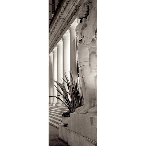 Stock Exchange Pano - 1 Gold Ornate Wood Framed Art Print with Double Matting by Blaustein, Alan