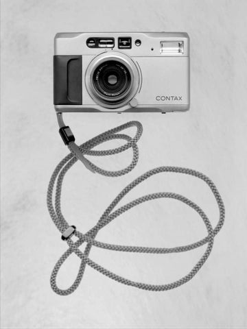 Retro Point and Shoot - 9 Black Ornate Wood Framed Art Print with Double Matting by Blaustein, Alan