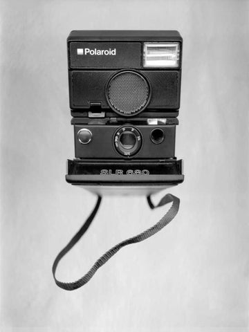 Retro Point and Shoot - 14 Black Ornate Wood Framed Art Print with Double Matting by Blaustein, Alan