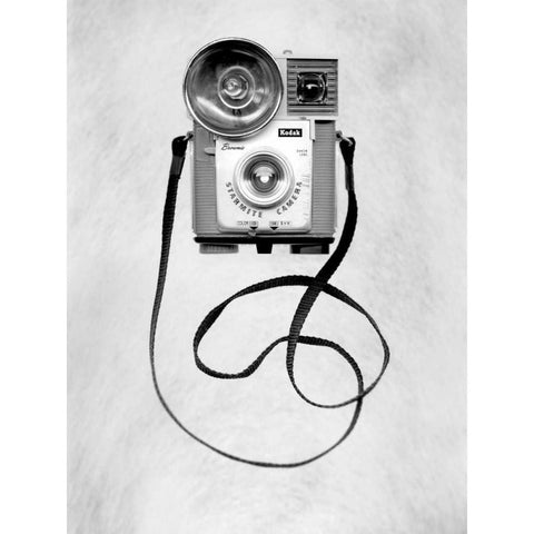 Retro Point and Shoot - 16 Black Modern Wood Framed Art Print with Double Matting by Blaustein, Alan