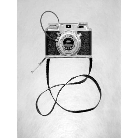 Retro Point and Shoot - 25 White Modern Wood Framed Art Print by Blaustein, Alan