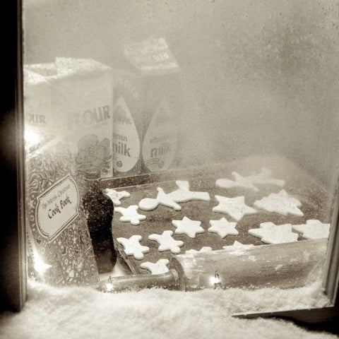 Holiday - 8 Black Modern Wood Framed Art Print with Double Matting by Blaustein, Alan