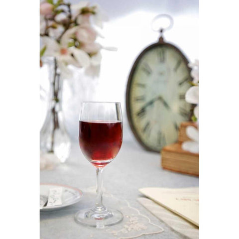 Wine - 7 White Modern Wood Framed Art Print by Blaustein, Alan