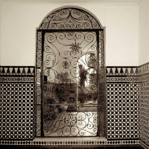 Cordoba - 1 White Modern Wood Framed Art Print by Blaustein, Alan