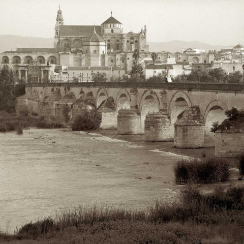 EspaÃƒÂ±a - 6 White Modern Wood Framed Art Print with Double Matting by Blaustein, Alan