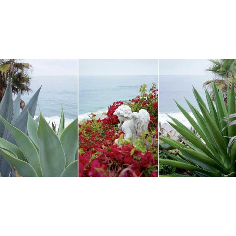 Laguna Coast - 1 White Modern Wood Framed Art Print by Blaustein, Alan