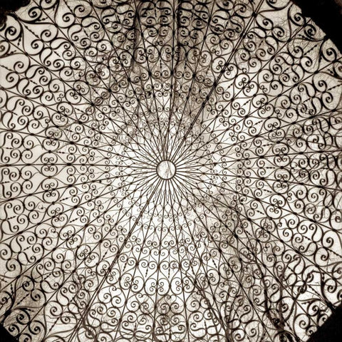 Gazebo - 1 White Modern Wood Framed Art Print by Blaustein, Alan