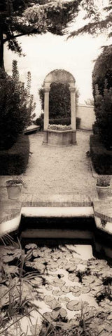 Casa de Ovandos White Modern Wood Framed Art Print with Double Matting by Blaustein, Alan