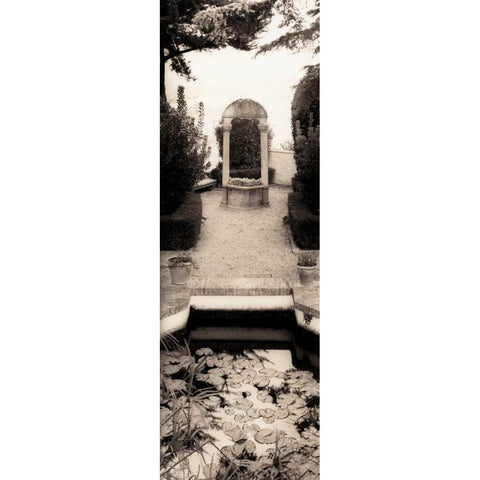 Casa de Ovandos Gold Ornate Wood Framed Art Print with Double Matting by Blaustein, Alan