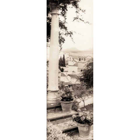 Casa del Rey Moro Black Modern Wood Framed Art Print with Double Matting by Blaustein, Alan