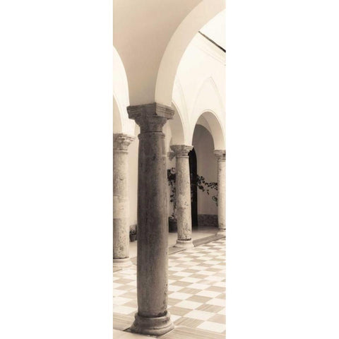 Arcos de la Frontera Black Modern Wood Framed Art Print by Blaustein, Alan