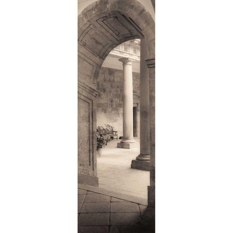 Palacio Miramar San Sebastian White Modern Wood Framed Art Print by Blaustein, Alan