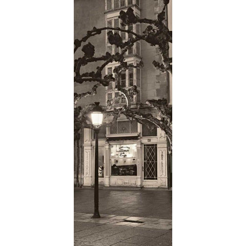 Pasteleria Espana Black Modern Wood Framed Art Print by Blaustein, Alan