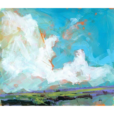 Sky Four-Massif Gold Ornate Wood Framed Art Print with Double Matting by Bailey, Paul