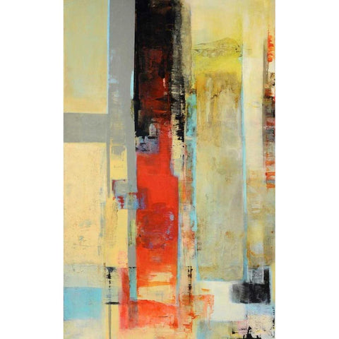 30 Serie Vertigo Black Modern Wood Framed Art Print by Benedicto, Ines
