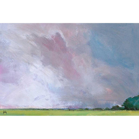 Sky Six Temperance Black Modern Wood Framed Art Print by Bailey, Paul