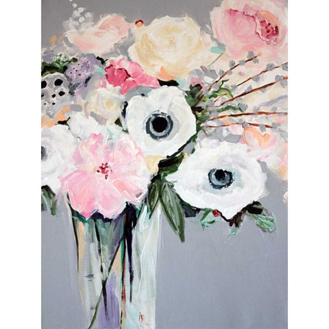 Sweetie Pie Black Modern Wood Framed Art Print by Brewer, Jacqueline