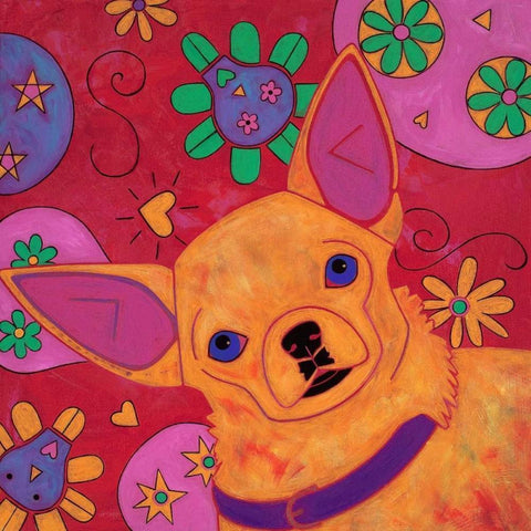 Bandito Mexicano Black Modern Wood Framed Art Print by Bond, Angela