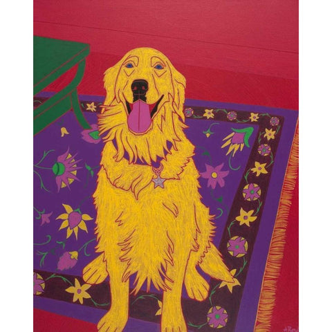 Bon Vivant Gold Ornate Wood Framed Art Print with Double Matting by Bond, Angela