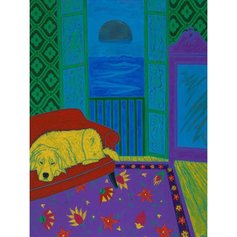 Dreaming of Possibilities Gold Ornate Wood Framed Art Print with Double Matting by Bond, Angela