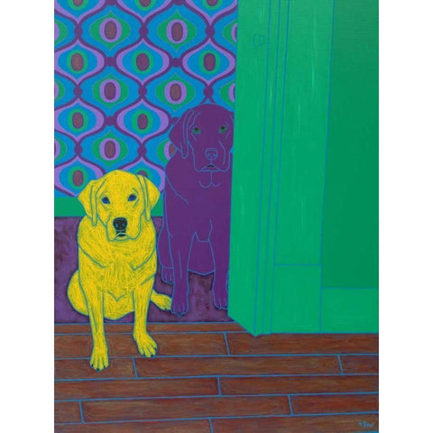 Some of My Favorite People Black Modern Wood Framed Art Print with Double Matting by Bond, Angela