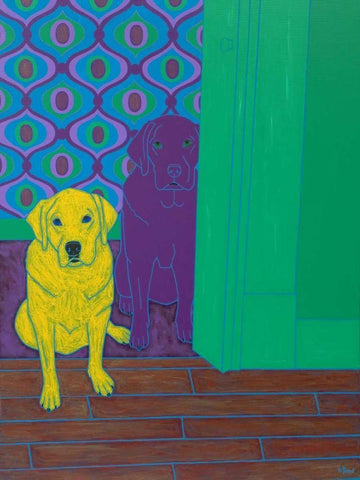 Some of My Favorite People White Modern Wood Framed Art Print with Double Matting by Bond, Angela