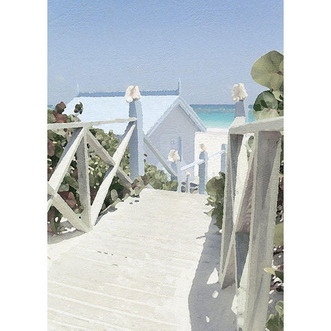 Noon Shadows Gold Ornate Wood Framed Art Print with Double Matting by Bay, Noah