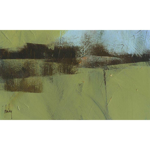 Road Again Black Modern Wood Framed Art Print with Double Matting by Bailey, Paul