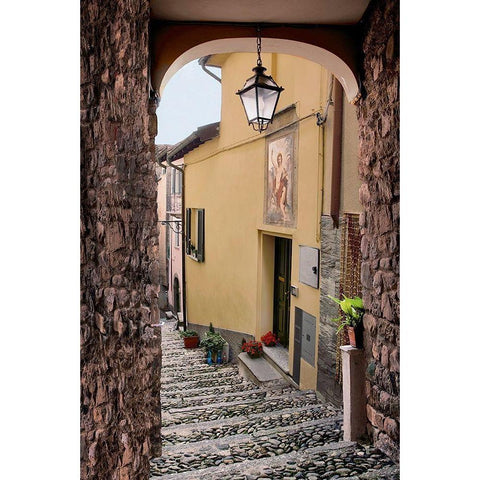 Rezzonico Arc 1 Gold Ornate Wood Framed Art Print with Double Matting by Blaustein, Alan