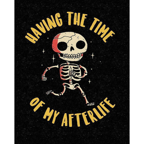 The Time of My Afterlife Black Modern Wood Framed Art Print with Double Matting by Buxton, Michael